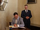 Ukrajinský ministr zahranií Dmytro Kuleba dorazil do Prahy kvli neformálnímu...