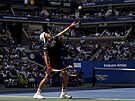 Sebastian Baez bhem prvního kola US Open.