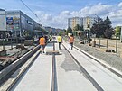 Do konce przdnin nebude hotov oprava kolejit v Koterovsk ulici v Plzni na...