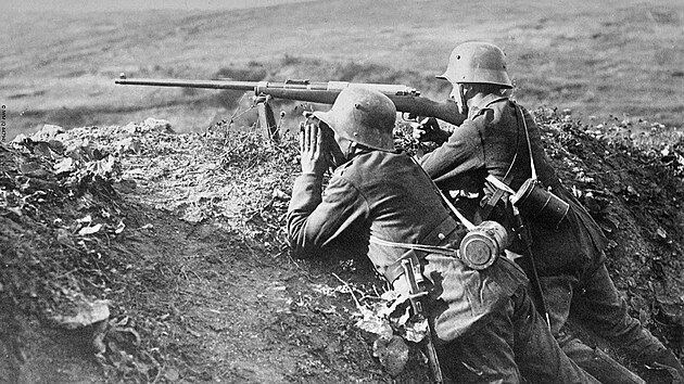 Nmeck protitankov puka Mauser Tankgewehr M1918 z prvn svtov vlky
