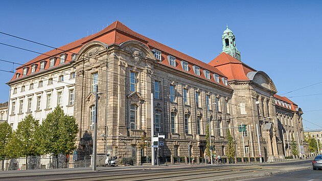 Budova nmeckého Spolkového ministerstva hospodáství a energetiky v Berlín...