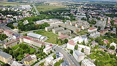 Zákres nové etapy výstavby na sídli�ti  �ibeník v Olomouci.