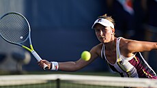 Barbora Krejíková v prvním kole US Open.