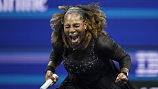 Serena Williamsová v prvním kole US Open.