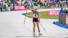 Markéta Davidová na MS v letním biatlonu v Ruhpoldingu.