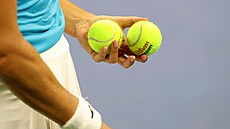 Tak to jsou ony. Mí�ky, s nimi� se hraje leto�ní US Open.