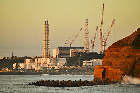 Jaderná elektrárna Fukuima na snímku z konce srpna 2022.
