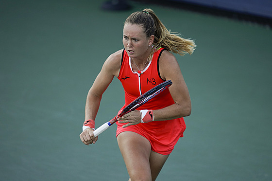 Marie Bouzková ve druhém kole US Open.
