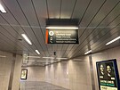 Praha pedstavila nov jednotn informan systm, kter je v metru Palmovka....