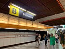Praha pedstavila nov jednotn informan systm, kter je v metru Palmovka....
