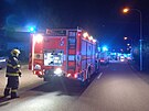 V noci na ned�li zasahovali hasi�i u po��ru sl�v�rny v Brn�-Chrlic�ch. (4. z���...