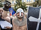 Protest na Václavské námstí svolaly síly, je se hlásí k proruské orientaci,...