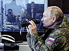 Ruský prezident Vladimir Putin dorazil na stelnici Sergejevskij na Dálném...
