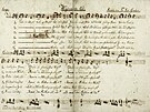 Salcburské mstské muzeum - Originální rukopis Josepha Mohra, autora textu...