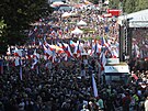 Na Václavském námstí se konala demonstrace esko na 1. míst. Selo se nkolik...