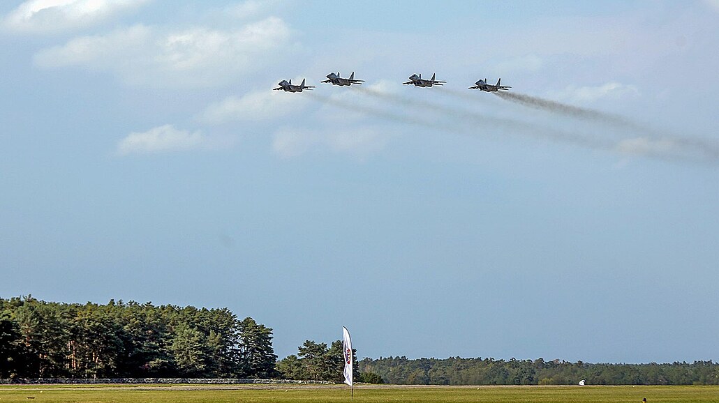 Slovenské letectvo se na konci srpna 2022 rozlouilo s MiGy-29