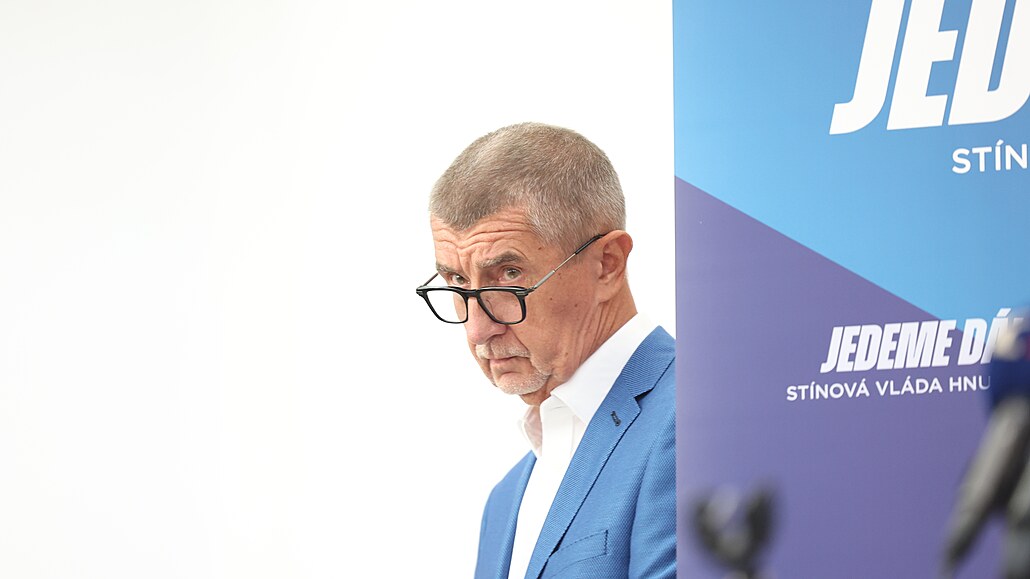 P�edseda hnutí ANO Andrej Babi�. (1. zá�í 2022)