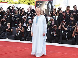 Hillary Clintonová (79. roník filmového festivalu v Benátkách, 31. srpna 2022)