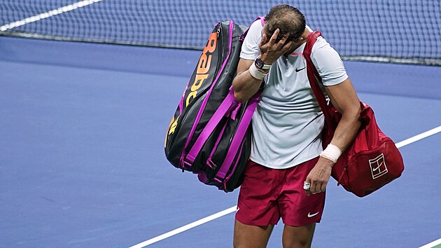 Zklaman Rafael Nadal po osmifinle na US Open.