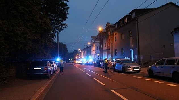 Policist hledaj svdky nehody v ostravsk ulici eskoslovensk armdy, pi n zemela tlet dvka.