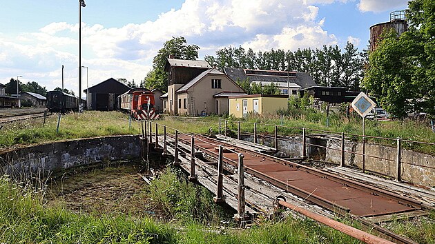 St�vaj�c� podoba are�lu. Opravit historickou to�nu bude nutn� tak� kv�li manipulaci s vystavovan�mi budouc�mi expon�ty.