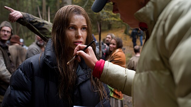 Romana Jkl Vtov pi naten filmu Jan ika