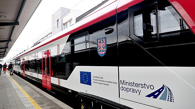 Představení vlaků Moravia od Škody Transportation, které si objednal Jihomoravský kraj. (září 2022)