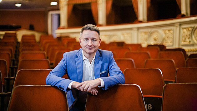 Martin Glaser vede Národní divadlo Brno od roku 2013.