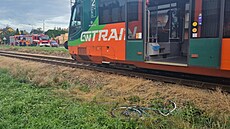 Ve Vodňanech vlak zachytil cyklistu a vlekl ho několik metrů. (3. září 2022) | na serveru Lidovky.cz | aktuální zprávy