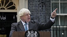 Konící britský premiér Boris Johnson (6. záí 2022)