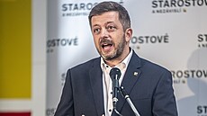 Hnutí STAN zahájilo komunální kampaň. Na snímku Vít Rakušan. (6. září 2022) | na serveru Lidovky.cz | aktuální zprávy