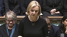 Současná britská premiérka Liz Trussová vzpomíná v dolní komoře parlamentu na... | na serveru Lidovky.cz | aktuální zprávy