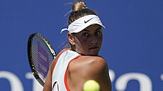 Marta Kosťuková ve druhém kole US Open.