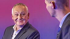 Sou�asný �éf liberecké radnice Jaroslav Záme�ník (SLK) je hostem primátorské...