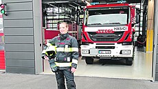 První profi hasi�ka v �esku Michaela ��árská. Slou�it bude na nové stanici v...