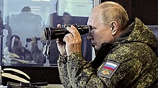 Ruský prezident Vladimir Putin dorazil na střelnici Sergejevskij na Dálném...