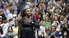 Serena Williamsová se lou�í s US Open a tím i s celou tenisovou kariérou.