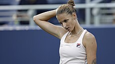 Karolína Plíšková ve třetím kole US Open.