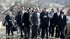 V roce 2010 nav�tívil sou�asný britský král Karel III. obec Host�tín.