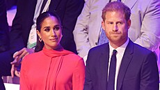 Princ Harry a vévodkyn Meghan na summitu pro mladé lídry v Manchesteru (5....