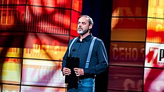 Moderátor Honza D�dek ve své talkhow 7 pád� (zá�í 2022)