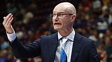 Trenér estonských basketbalist Jukka Toijala