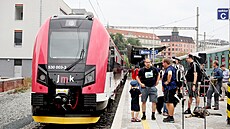 Představení vlaků Moravia od Škody Transportation, které si objednal...