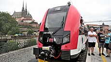 Pedstaven vlak Moravia od kody Transportation, kter si objednal...