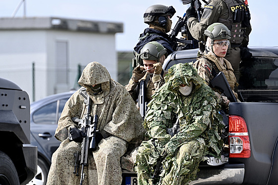 enské protiteroristické komando z Jordánska na Dnech NATO Ostrav