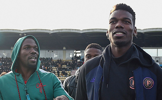 Paul Pogba (vpravo) a jeho bratr Matias.