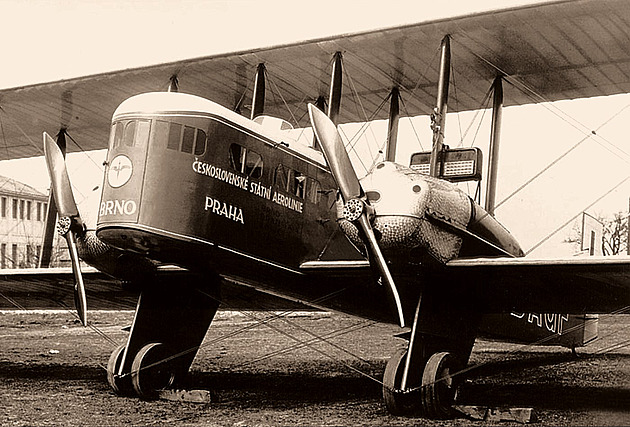 První vícemotorový letoun ČSA. Goliáš vznikal původně jako bombardér