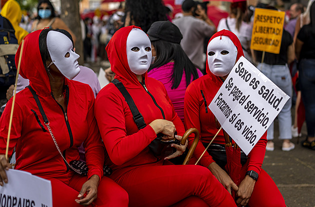 Ve Španělsku demonstrovaly prostitutky. Vláda nás tlačí do ilegality, říkají