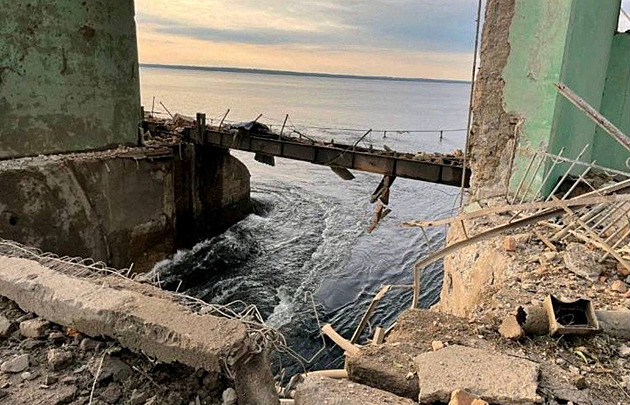 Rusové zaútočili na přehradu u Kryvého Rihu. Teroristický čin, míní Ukrajina