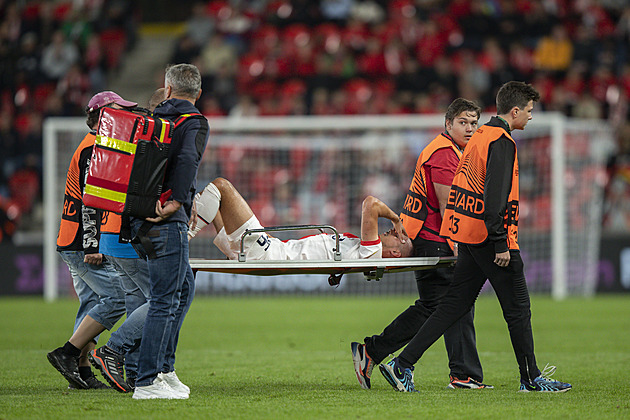 Smutná zpráva pro Slavii. Schranz si poranil krční páteř, leží v nemocnici